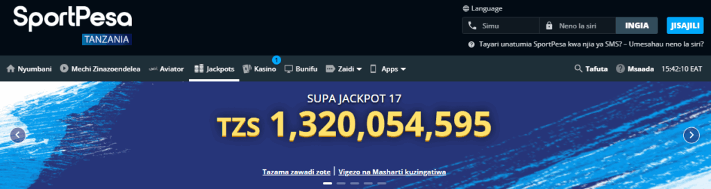 Sportpesa Tanzania Jackpot Prediction today