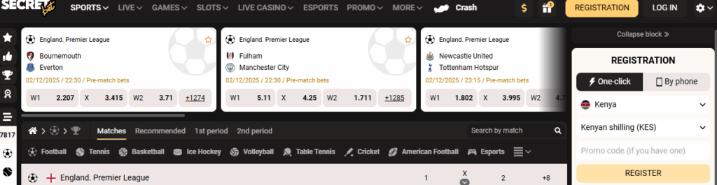 SecretBet in Kenya,SecretBet