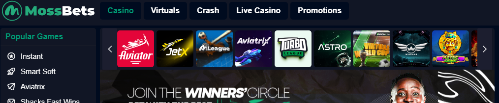 MossBets,MossBets Casino